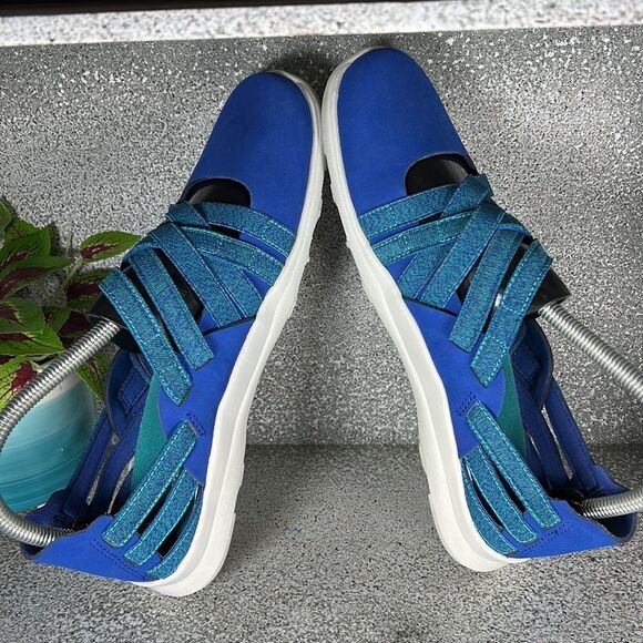 MERRELL Blue Flora Kye Sodalite Atlantis Weave Slip On Sneakers Shoes Size 8 - Picture 5 of 7